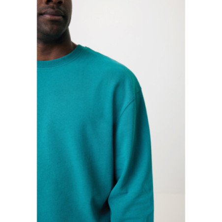 Sweatshirt à col rond en coton recyclé Iqoniq Kruger 