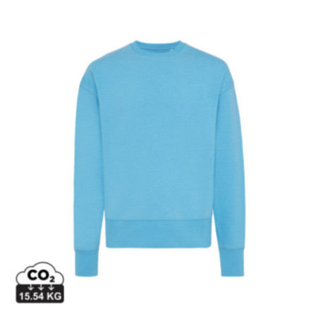 Sweatshirt à col rond en coton recyclé Iqoniq Kruger 