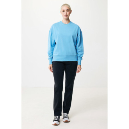 Sweatshirt à col rond en coton recyclé Iqoniq Kruger 