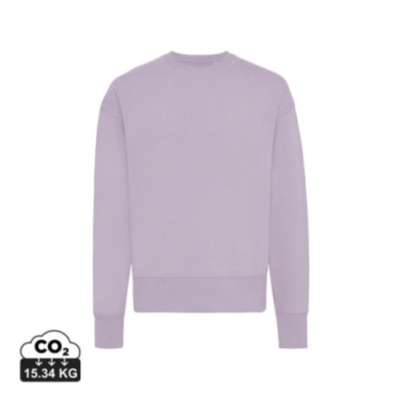 Sweatshirt à col rond en coton recyclé Iqoniq Kruger 