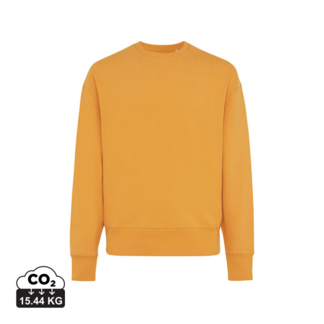 Sweatshirt à col rond en coton recyclé Iqoniq Kruger 