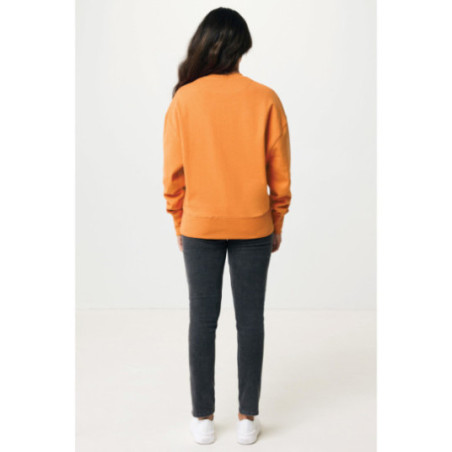 Sweatshirt à col rond en coton recyclé Iqoniq Kruger 