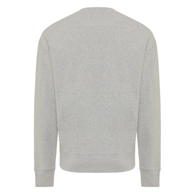 Sweatshirt à col rond en coton recyclé Iqoniq Kruger 