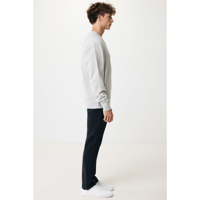Sweatshirt à col rond en coton recyclé Iqoniq Kruger 
