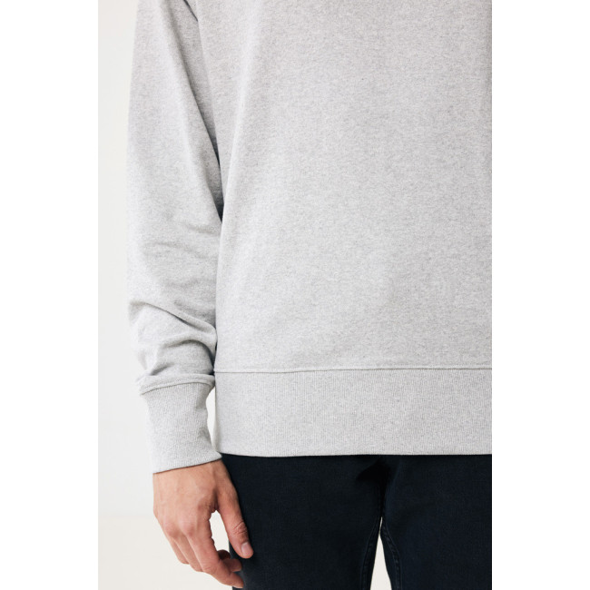 Sweatshirt à col rond en coton recyclé Iqoniq Kruger 