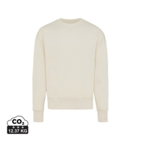 Sweatshirt à col rond en coton recyclé Iqoniq Kruger 