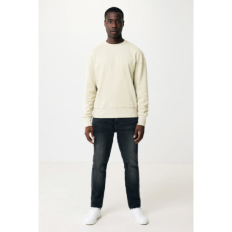 Sweatshirt à col rond en coton recyclé Iqoniq Kruger 