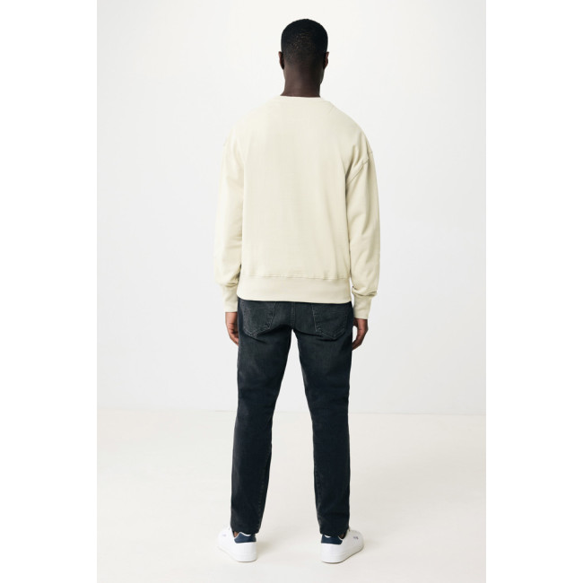Sweatshirt à col rond en coton recyclé Iqoniq Kruger 