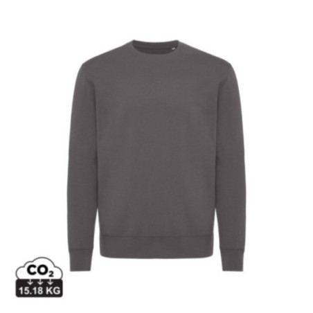 Sweatshirt à col rond en coton recyclé Iqoniq Kruger 