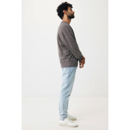 Sweatshirt à col rond en coton recyclé Iqoniq Kruger 