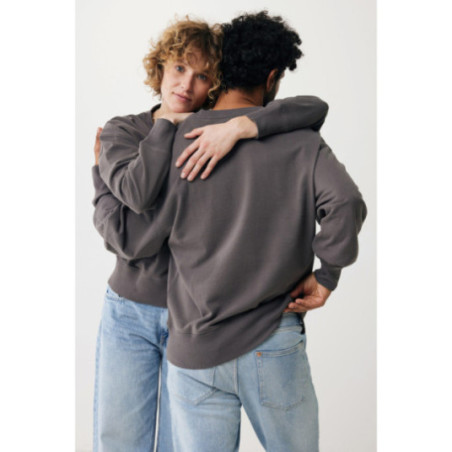 Sweatshirt à col rond en coton recyclé Iqoniq Kruger 