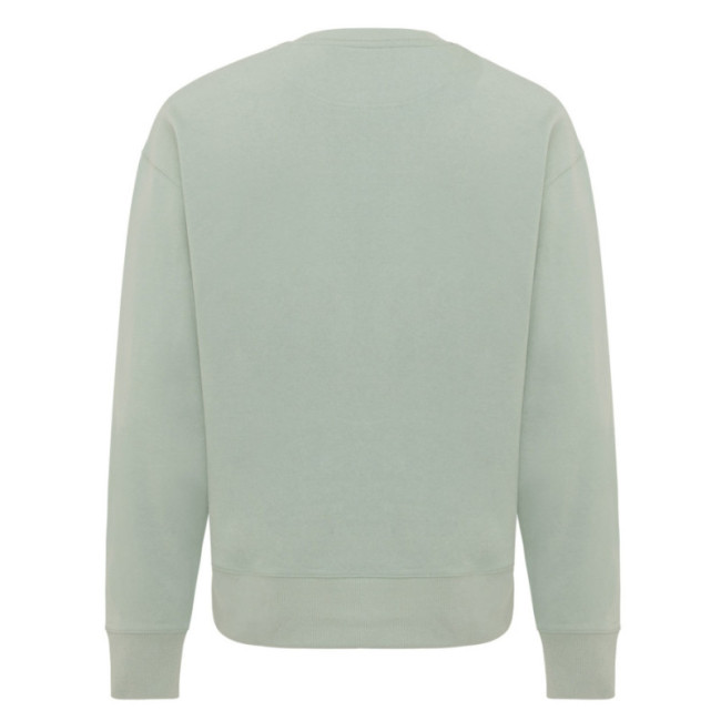 Sweatshirt à col rond en coton recyclé Iqoniq Kruger 