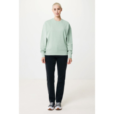 Sweatshirt à col rond en coton recyclé Iqoniq Kruger 