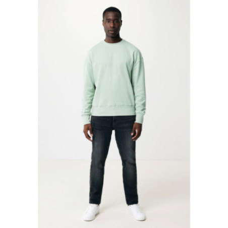 Sweatshirt à col rond en coton recyclé Iqoniq Kruger 