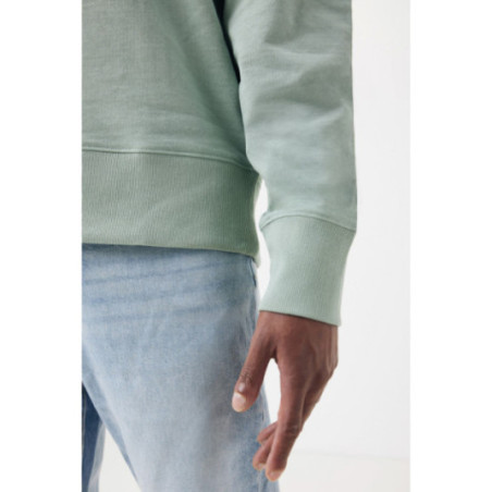 Sweatshirt à col rond en coton recyclé Iqoniq Kruger 