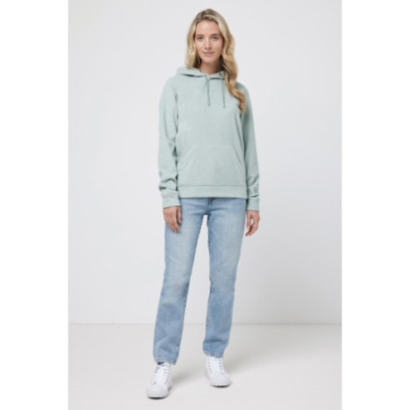 Sweat à capuche en polyester recyclé Iqoniq Trivor 