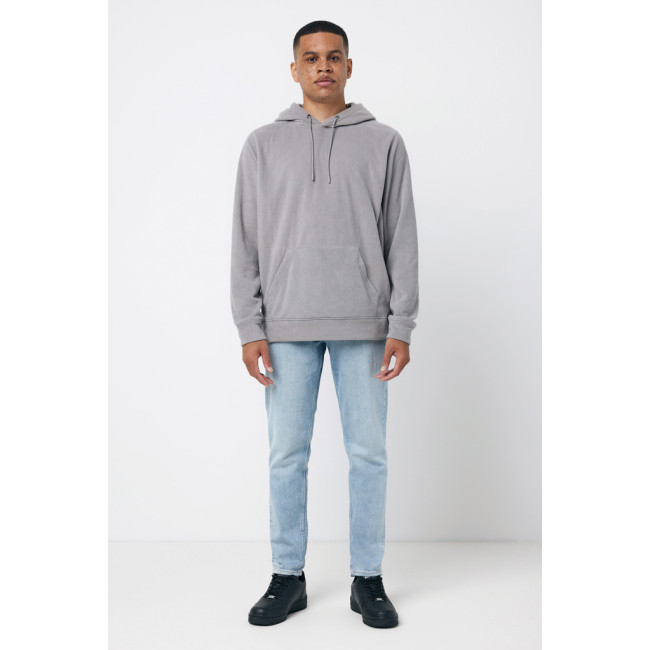 Sweat à capuche en polyester recyclé Iqoniq Trivor 