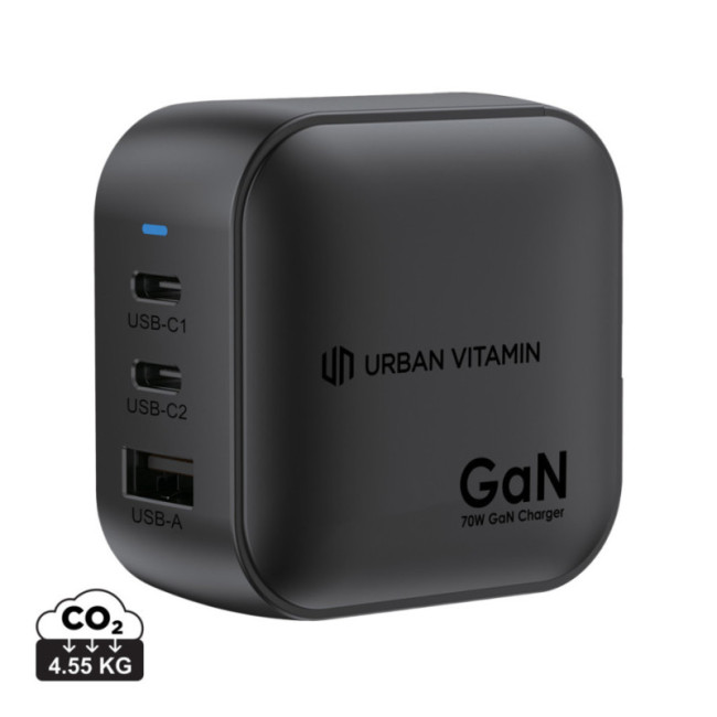 Chargeur GaN publicitaire Urban Vitamin Santa Cruz 70W 