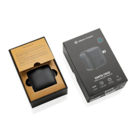 Chargeur GaN publicitaire Urban Vitamin Santa Cruz 70W 