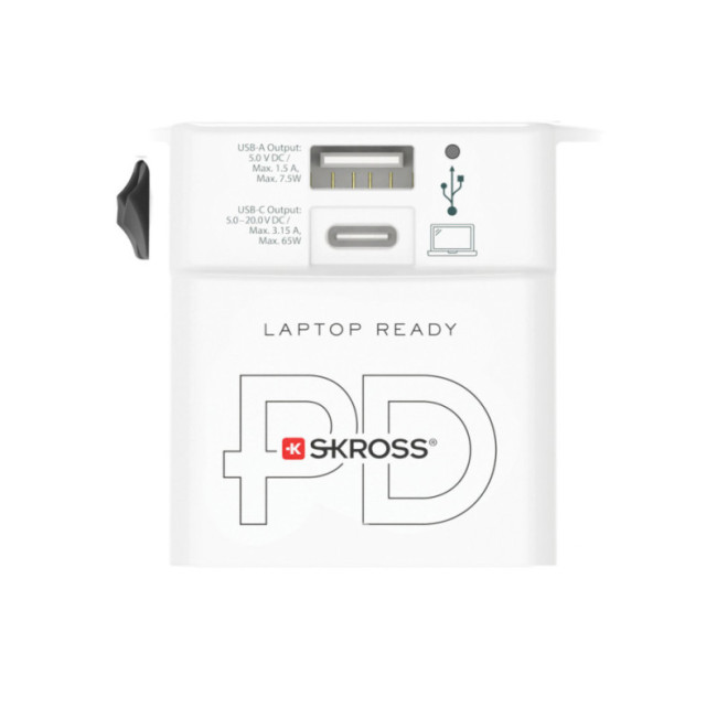 Adaptateur de voyage universel MUV 65W PD SKROSS 