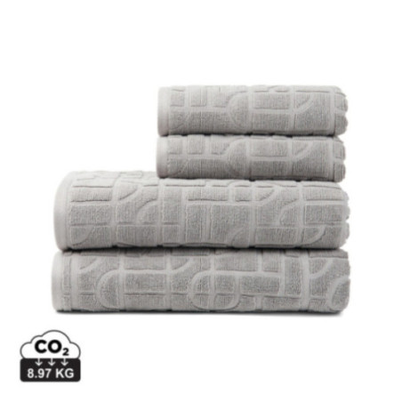 Lot de 4 serviettes en coton biologique OCS VINGA Verso 