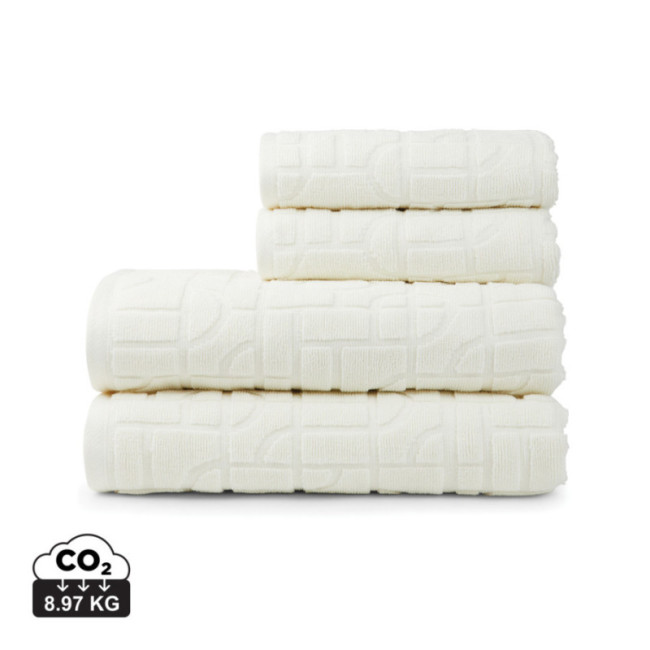 Lot de 4 serviettes en coton biologique OCS VINGA Verso 