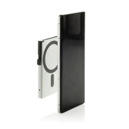 Porte-cartes magnétique pour téléphone en aluminium 