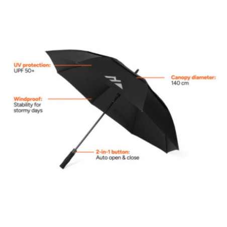 Parapluie tempête personnalisé Nordic Drift Trail 27'' 