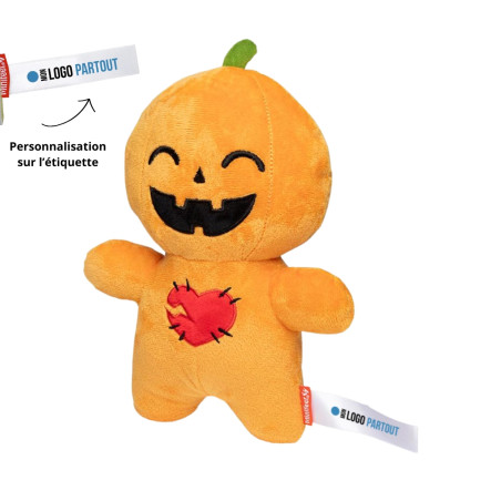 Peluche personnalisable citrouille MBW® 