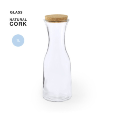 Carafe personnalisée en verre Lonpel 1L 