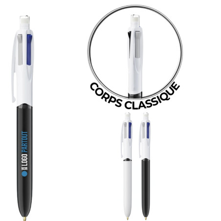 Stylo BIC® 4 Couleurs 3+1 Inspire Eco 