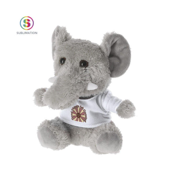 Peluche éléphant sublimable Brekalo 