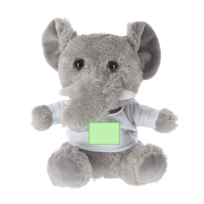 Peluche éléphant sublimable Brekalo 