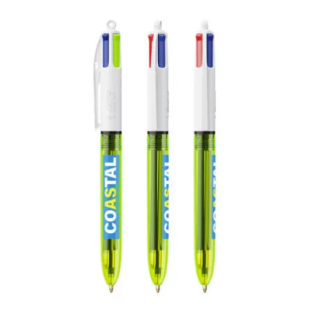 Stylo BIC ® 4 Couleurs Fluo 