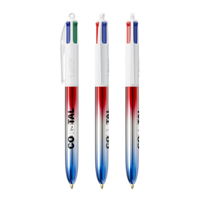 Stylo BIC ® 4 Couleurs Flags Collection 