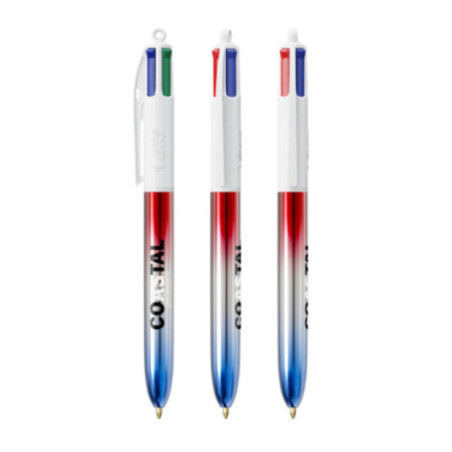 Stylo BIC ® 4 Couleurs Flags Collection 
