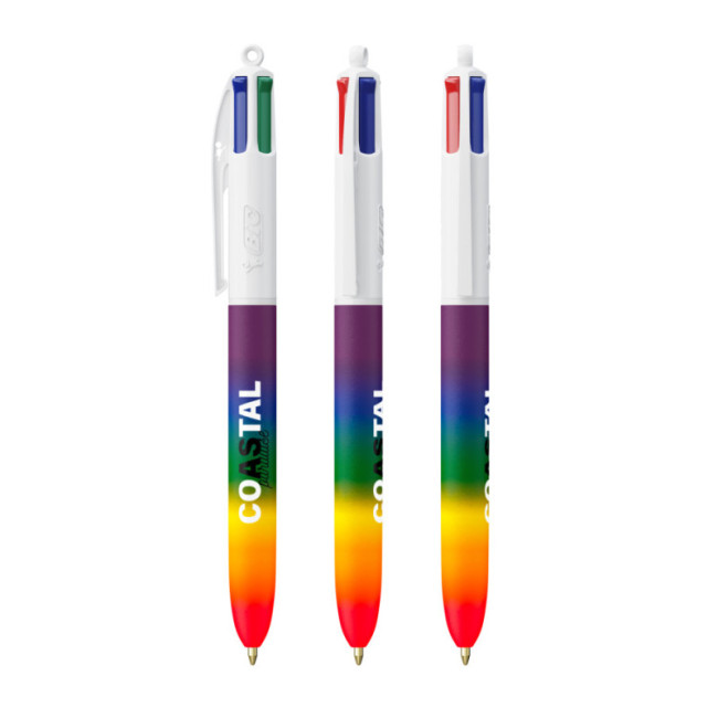 Stylo Bic ® 4 couleurs Rainbow 