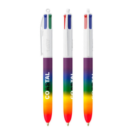 Stylo Bic ® 4 couleurs Rainbow 