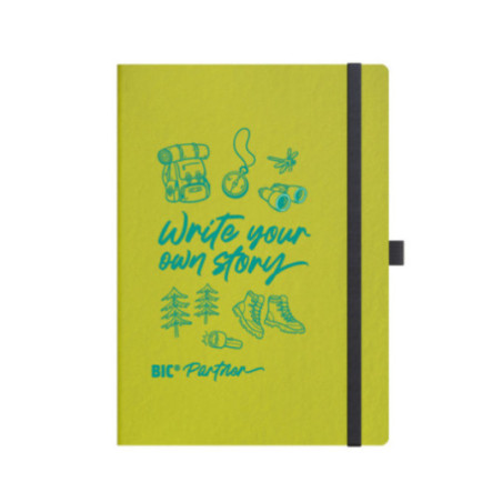 Carnet A5 BIC® Partner avec couverture à base de pommes 