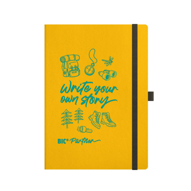 Carnet A5 BIC® Partner avec couverture à base de pommes 