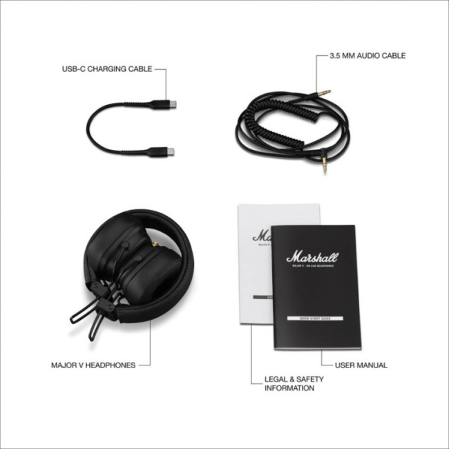 Casque audio personnalisé Marshall Major V 