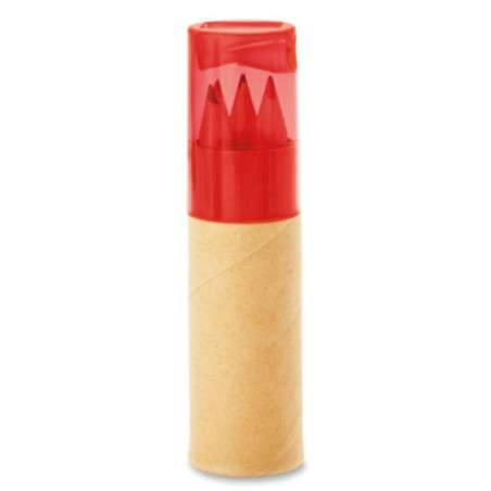 Set 6 Crayons de Couleurs Set Box 