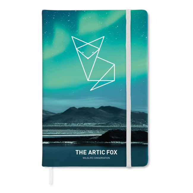 Carnet A5 Publicitaire Soft Touch Ligné 