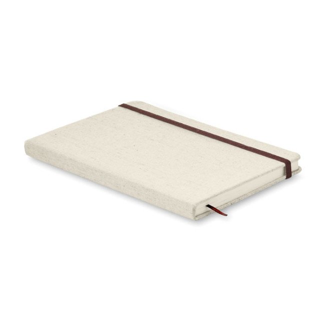 Carnet A5 Publicitaire Toile Ligné 