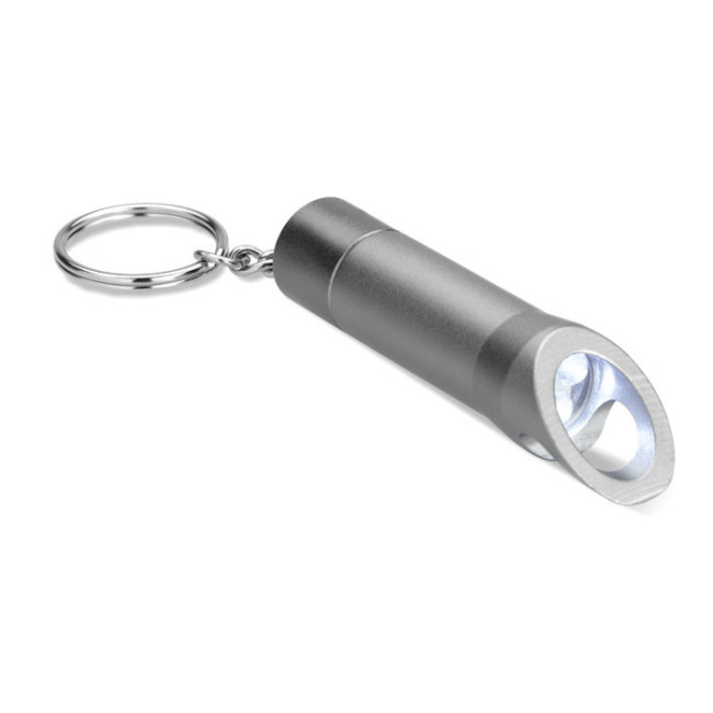 Porte-Clés Lampe Torche Publicitaire 2 en 1 