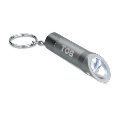 Porte-Clés Lampe Torche Publicitaire 2 en 1 
