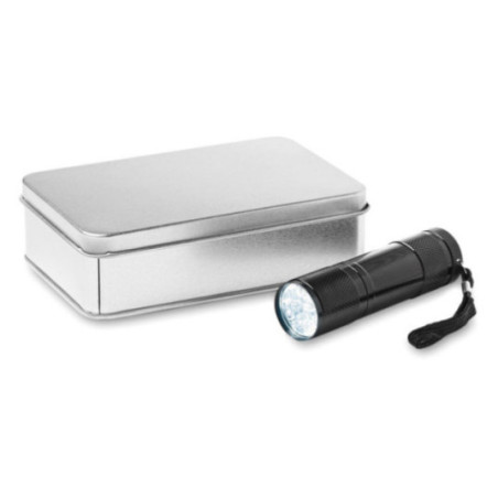 Coffret Lampe Torche Publicitaire Aventurier 