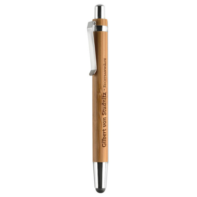 Stylo Personnalisable Bambou Stylet 