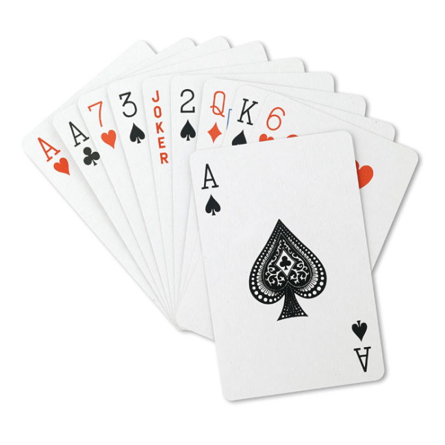 Jeu de cartes avec boîte personnalisable 