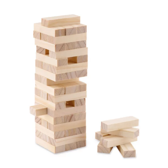 Jeu de construction en bois TOWER 